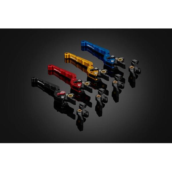 バイカーズ 可倒式アジャスタブルブレーキレバー右シルバー TRICITY