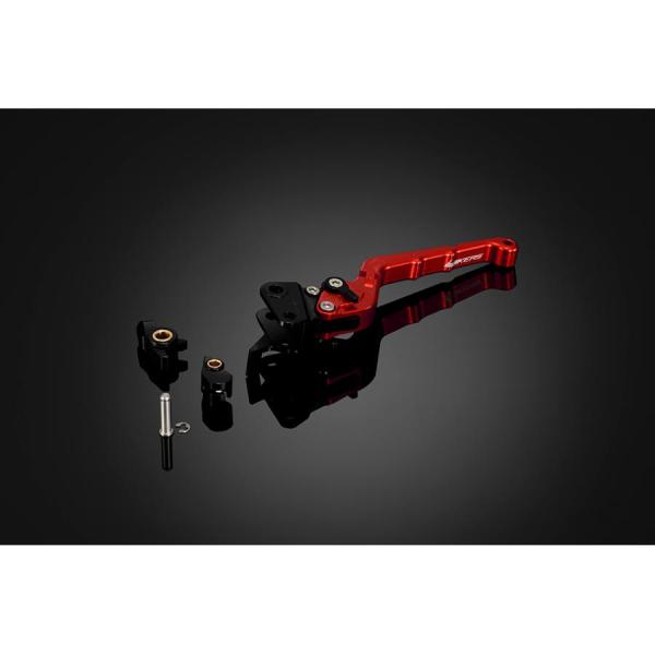 バイカーズ 可倒式アジャスタブルブレーキレバー左オレンジ TRICITY