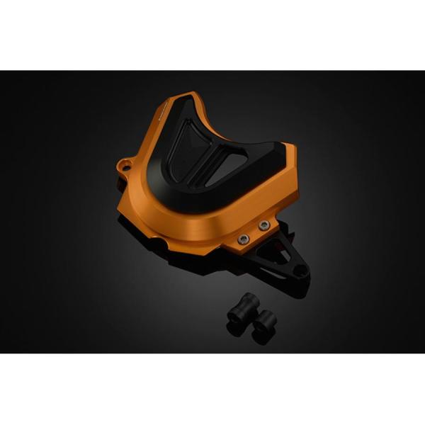 バイカーズ フロントスプロケットカバー オレンジゴールド YZF-R25 R3 MT-25 03