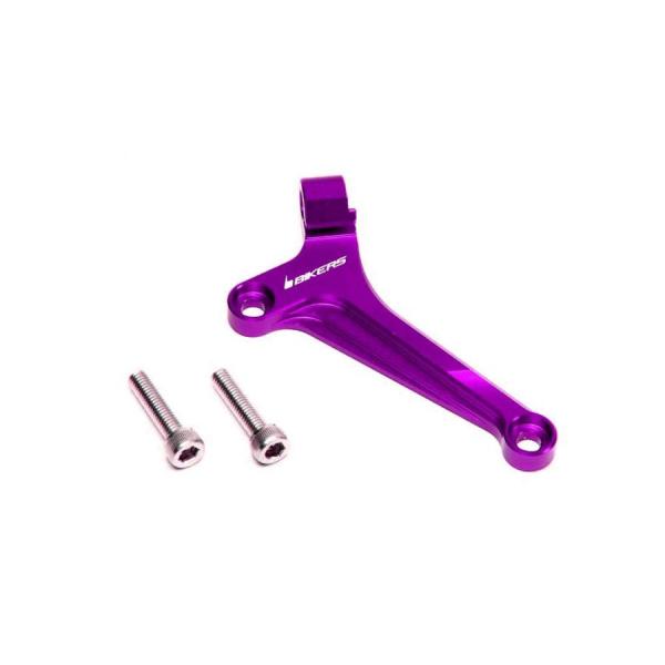 バイカーズ クラッチケーブルガイド パープル YZF-R25/R3/MT-25/03