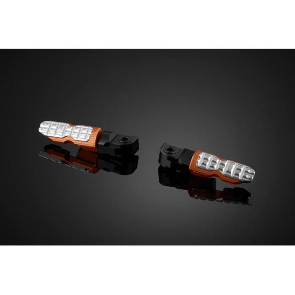 バイカーズ リアフットペグ L/R2ケ 左右セット オレンジゴールド NMAX