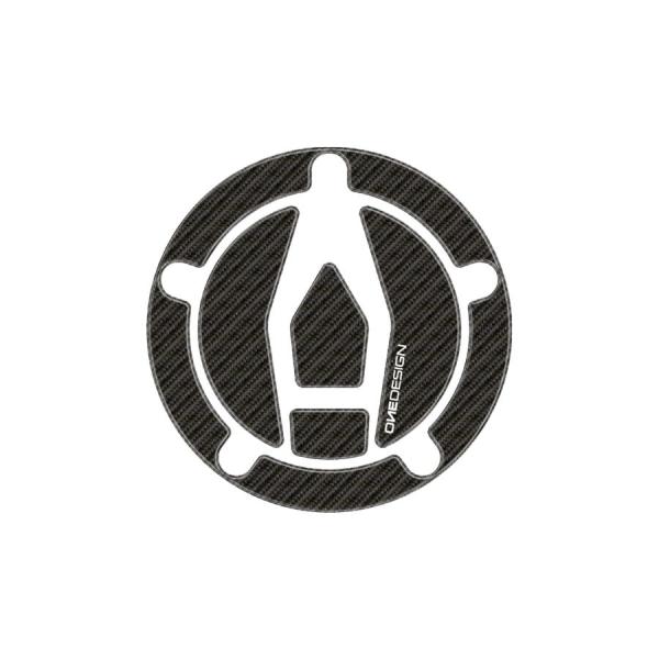 ONEDESIGN(ワンデザイン) フューエルキャップパッド カーボン調 主にKAWASAKI 15...