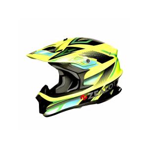 オフロードヘルメット ジーロット MadJumper2 GRAPHIC FLUO YEL/BLK-GRN｜rubbermark