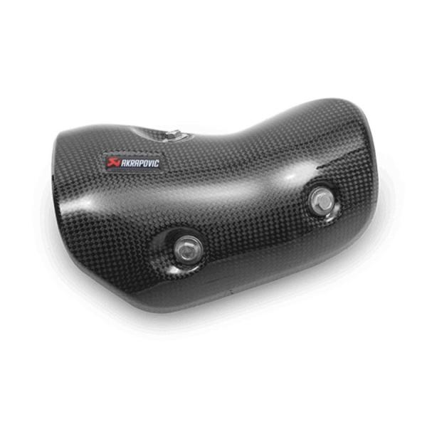 マフラーガード アクラポビッチ ヒートシールド カーボン マフラー VERSYS-X250 AKRA...
