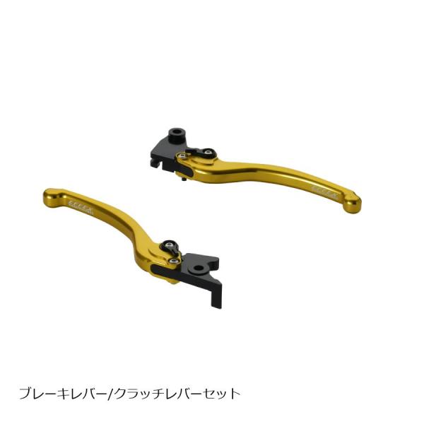 エフェックス スムースフィットレバー ゴールド ELIMINATOR/SE 24・Ninja250/...