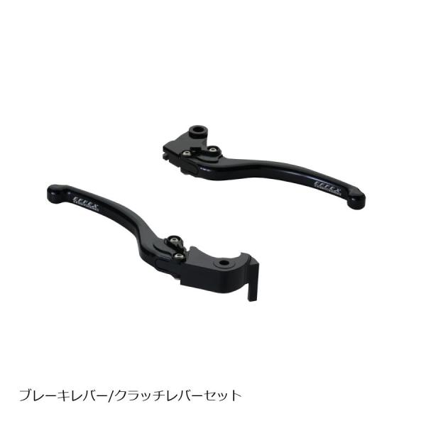 ブレーキ クラッチ レバー セット エフェックス スムースフィットレバー ブラック Ninja100...