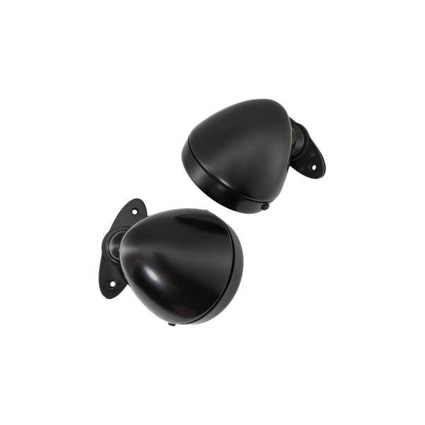 ジャスパフォーマンス サイドミラー クラシックレーシングスタイル マットブラック NA6CE/NA8...