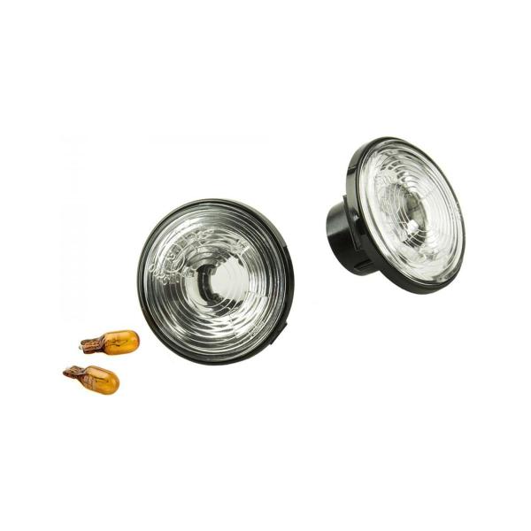 ILモータースポーツ (アイエルモータースポーツ) サイドウインカーセット クリア ブラックリング ...