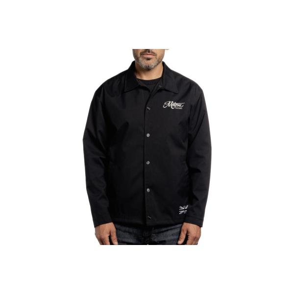モートーン コーチジャケット ブラック XL  DPG002-XL