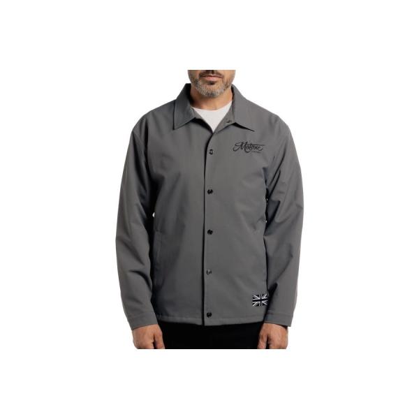 モートーン コーチジャケット グレー S  DPG004-S