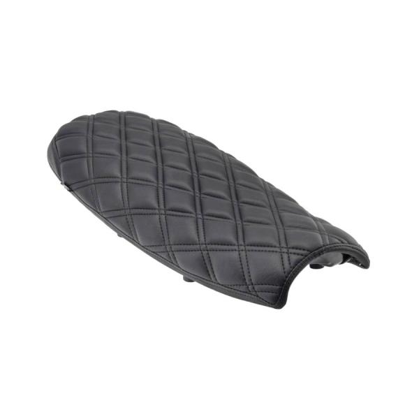 Motone(モートーン) シート スキニー MAMBA ダイヤモンドステッチ ブラック 空冷 T1...