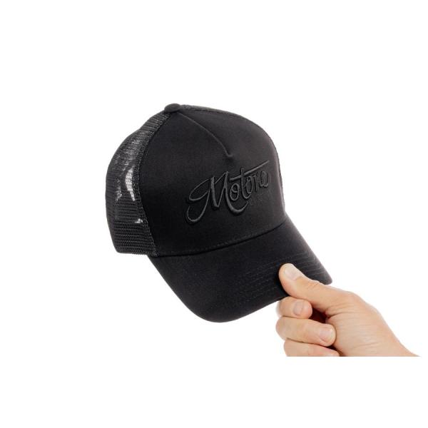 モートーン キャップ STEALTH ブラック/ブラック  SMK001-R