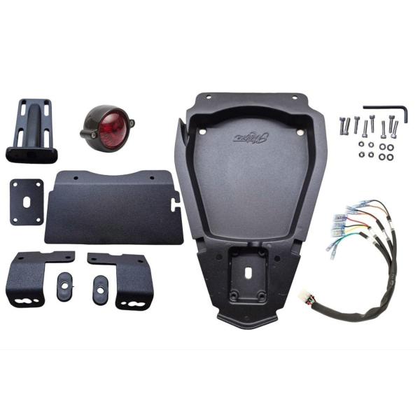 モートーン フェンダーレスキット ELDORADO LEDライト ブラック T100/T120 Sp...