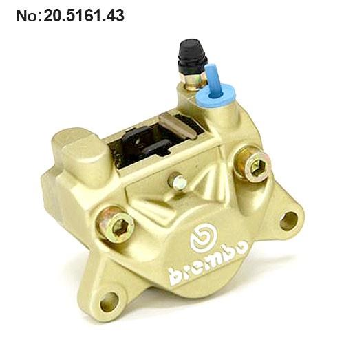 ブレーキ キャリパー ブレンボ 2ピストン 旧カニ ゴールド キャスティング 84mmピッチ 32m...