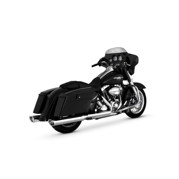 [特価品] Vance&amp;Hines Monster Oval モンスターオーバル スリップオン クロ...