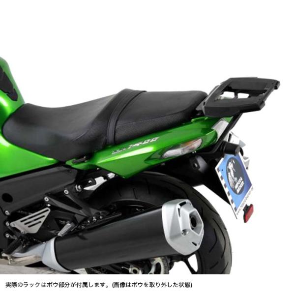 トップケースホルダー ヘプコ＆ベッカー アルラック ブラック ZX-14R／ZZR1400／ZX-1...