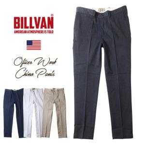 BILLVAN ストレッチ ツイル テーパードスリム チノパンツ ビルバン アメカジ チノパン