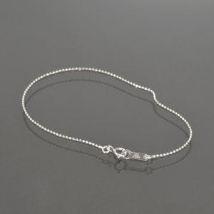 ブレスレット チェーン シルバー925 カットボールチェーン 幅1.0mm 長さ19cm｜鎖 銀 Silver アクセサリー レディース メンズ｜rubby