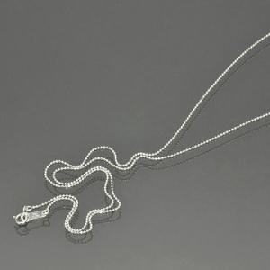 ネックレス チェーン シルバー925 カットボールチェーン 幅1.0mm 長さ