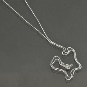 ネックレス チェーン シルバー925 ボールチェーン 幅1.2mm 長さ38cm