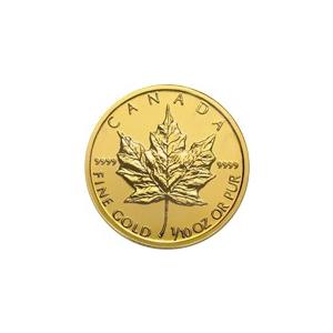 メイプルリーフ金貨 1/10oz 24k 84225