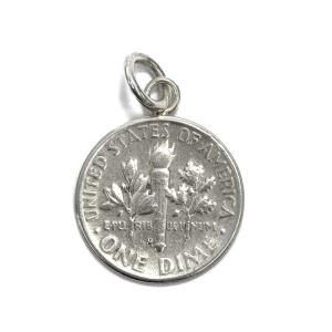 ペンダントトップ シルバー925 バッファローニッケル5セント硬貨