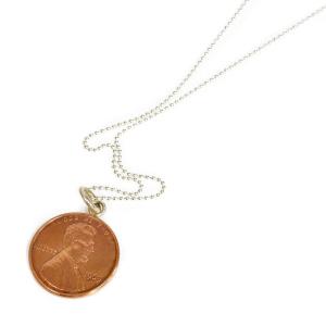 ペンダントトップ シルバー925 リンカーンメモリアルペニー1セント硬貨