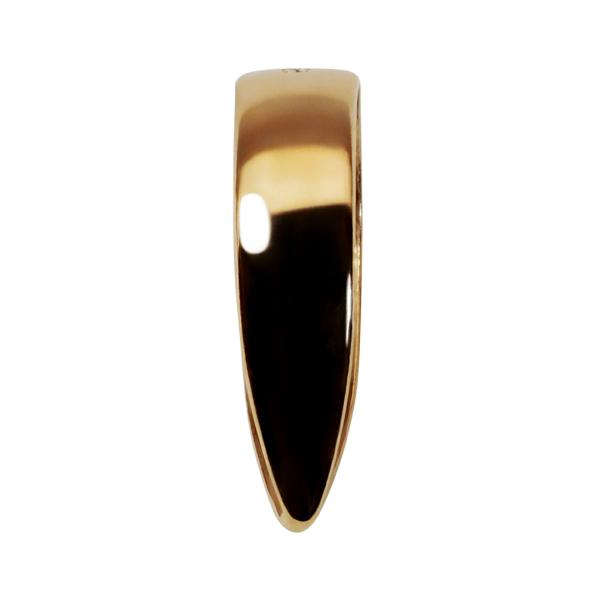 【1個売り】 バチカン 18金 イエローゴールド シンプルバチカン 縦6.5mm 横1.8mm ペン...