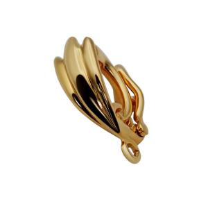 1個売り】 バチカン 18金 イエローゴールド 甲丸バチカン 口開き丸カン