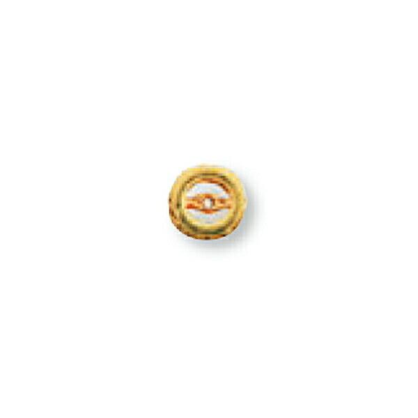 【1個売り】 ロンデル 18金 イエローゴールド 平ロンデル石枠 0.012ct〜0.014ct8個...
