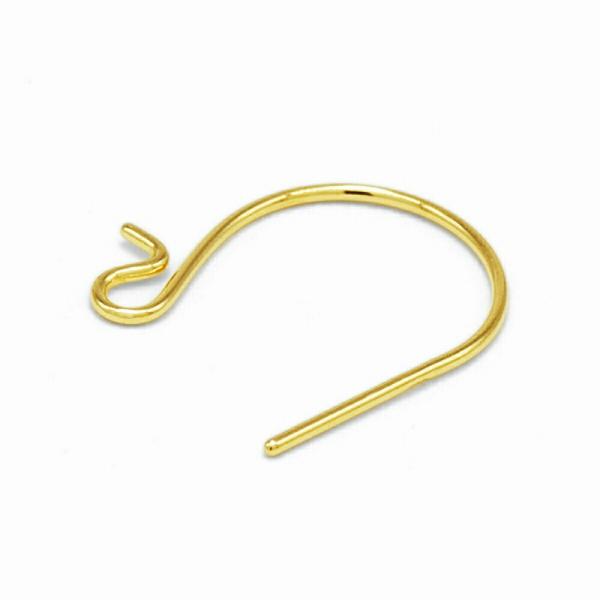 【1個売り】 ピアスパーツ 18金 イエローゴールド フックピアスパーツ モチーフ付け替え可能デザイ...