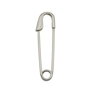 1個売り】 安全ピン 18金 イエローゴールド 無垢の安全ピン 縦35.0mm