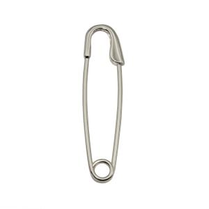 1個売り】 安全ピン PT900 プラチナ ネジ切り安全ピン 縦55.0mm 横12.0