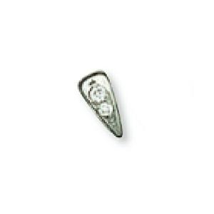 1個売り】 バチカン PT900 プラチナ 溝入りバチカン 縦12.0mm 横