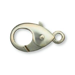 1個売り】 留め具 PT850 プラチナ フック 縦9.0mm カニカン カニ環