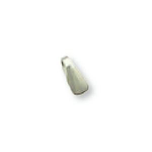 1個売り】 エンドパーツ PT850 プラチナ フック受け金具 縦4.0mm 横 