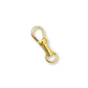 K18YGロブスタークラスプ　 縦9.0mm 横6.5mm 1個売り】 留め具 18金 イエローゴールド フック ロブスター