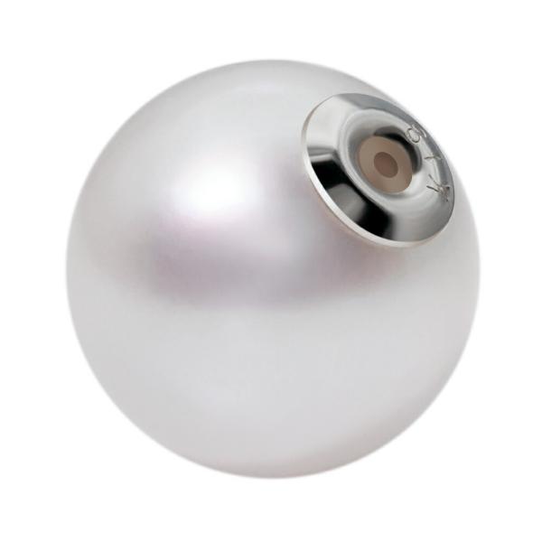 【1個売り】 ピアスキャッチ 18金 ホワイトゴールド あこや真珠キャッチ 7.5mm〜8.0mm玉...