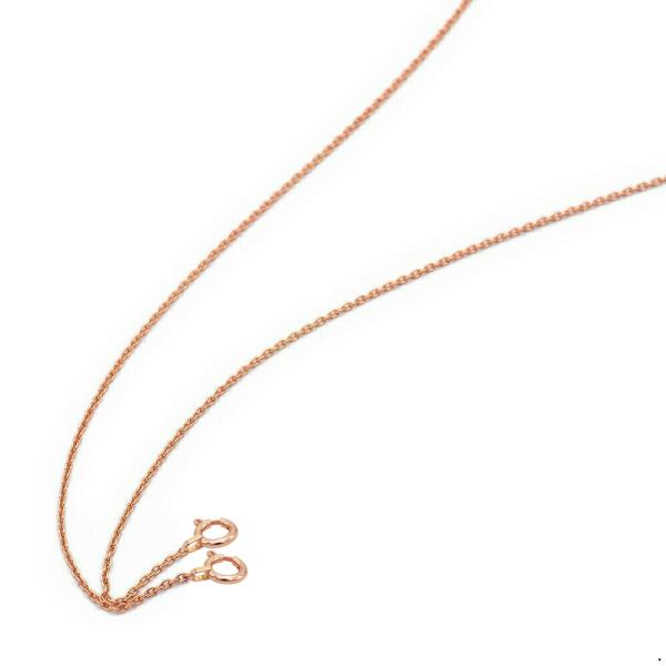 マスクチェーン 10金 ピンクゴールド 小豆チェーン 幅1.1mm 長さ70cm｜鎖 K10PG k...
