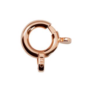 1個売り】 留め具 18金 イエローゴールド 輪王 直径6.0mm 引き輪