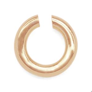 K18 丸カン 2.6mm アクセサリーパーツ 18金 1個売り 日本製 連結金具