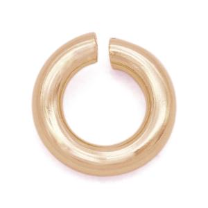 丸カン K18 留め具 アクセサリー パーツ パーツのみ 内径約1.3mm