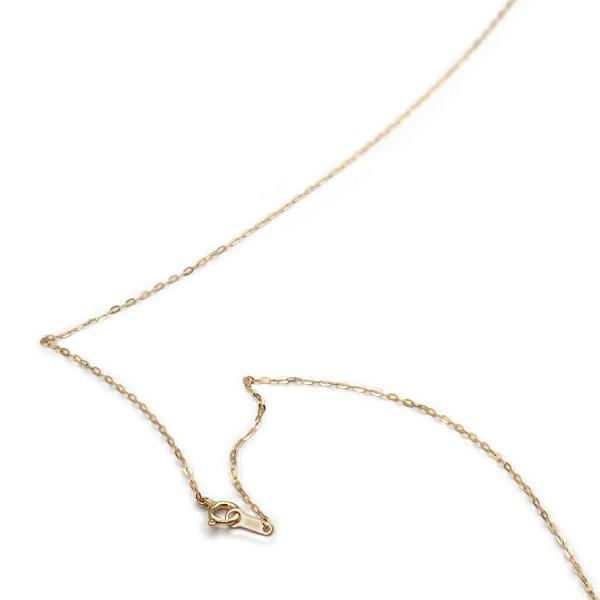 ネックレス チェーン 10金 イエローゴールド 小判みたいなチェーン 幅1.1mm｜鎖 K10YG ...