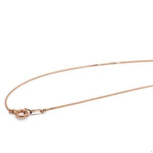 ネックレス チェーン 18金 ピンクゴールド 4面カット喜平チェーン 幅