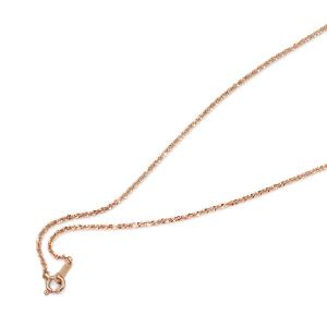 ネックレス チェーン 18金 イエローゴールド クローバーチェーン 幅1.6