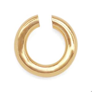 ♡こころ♡さま専用　宝石ルース　K18丸カンパーツ K18 丸カン 2.6mm アクセサリーパーツ 18金 1個売り 日本製 連結金具