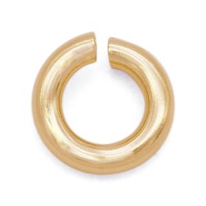 K18 丸カン 2.0mm アクセサリーパーツ 18金 1個売り 日本製 連結金具