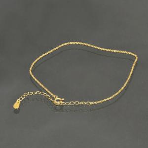 レディース アンクレット 18金イエローゴールド K18YG : イノセント