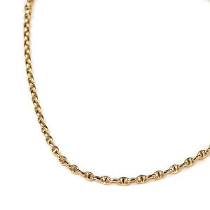 ブレスレット チェーン 18金 イエローゴールド ホーローアンカー