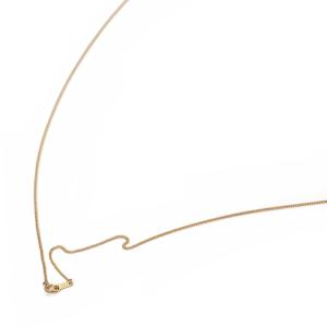 K18 ベネチアンチェーン スライドアジャスター 幅0.8mm 45cm : Alize